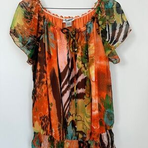 🩷 Signature Women's Colorful Patterned Blouse